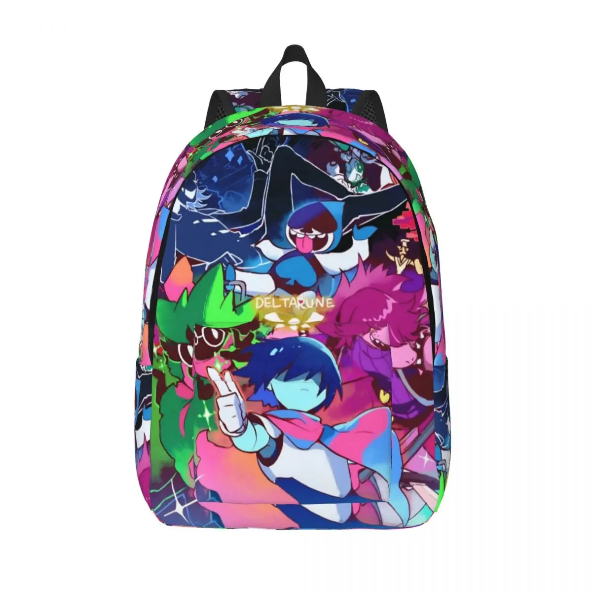 

Deltarune Kris Susie Ralsei Team Backpack for Men Women Teenage School Business Daypack Game Cartoon Laptop Shoulder Bag Outdoor