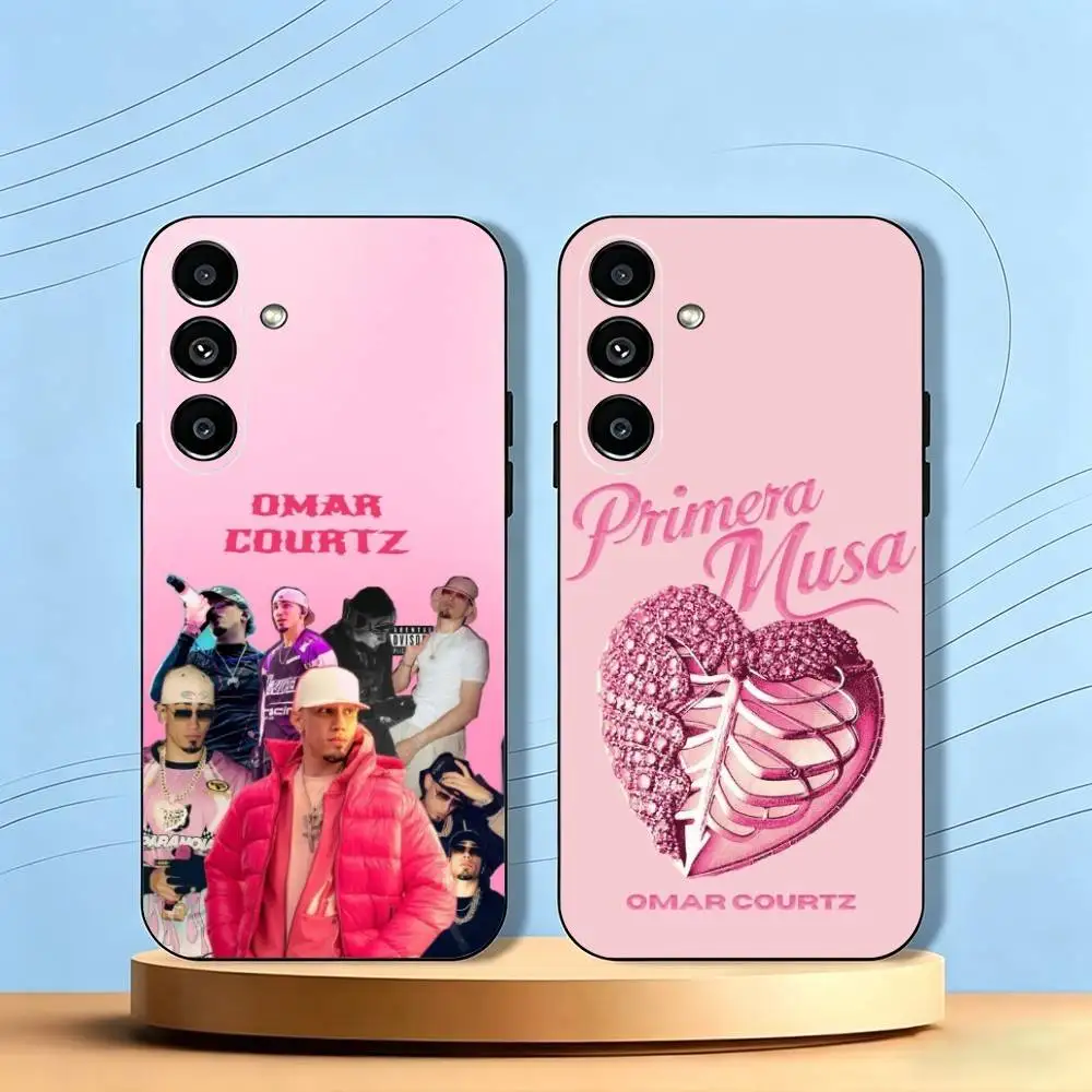 Primera MusaS Omar C-Courtz Phone Case For Samsung Galaxy A73,A72,A71,A70,A53,A52,A51,Soft Silicone Black Cover