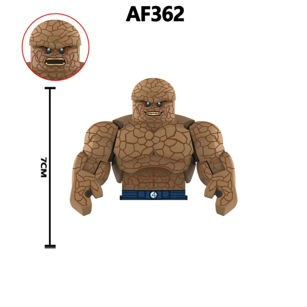 Beweegbare modelstenen Beest Hagedis Neushoorn Monteer Colossus Assemblage Actiefiguren Puzzel Speelgoed Bouwstenen Ornament Modelpop - afbeelding 1
