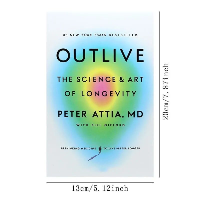 9858Outlive The Science  Art of Longevity - New York Times Bestseller by Peter Attia, MD with Bill Gifford - Image 3