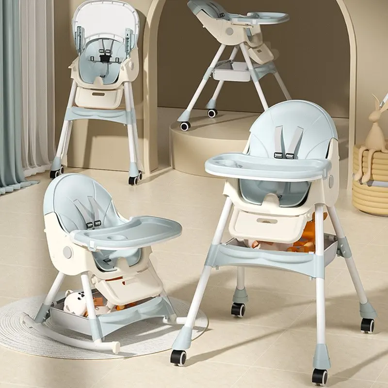 

Baby dining chair - Multi-functional and adjustable dining chair for babies. Suitable for household use and portable for eating