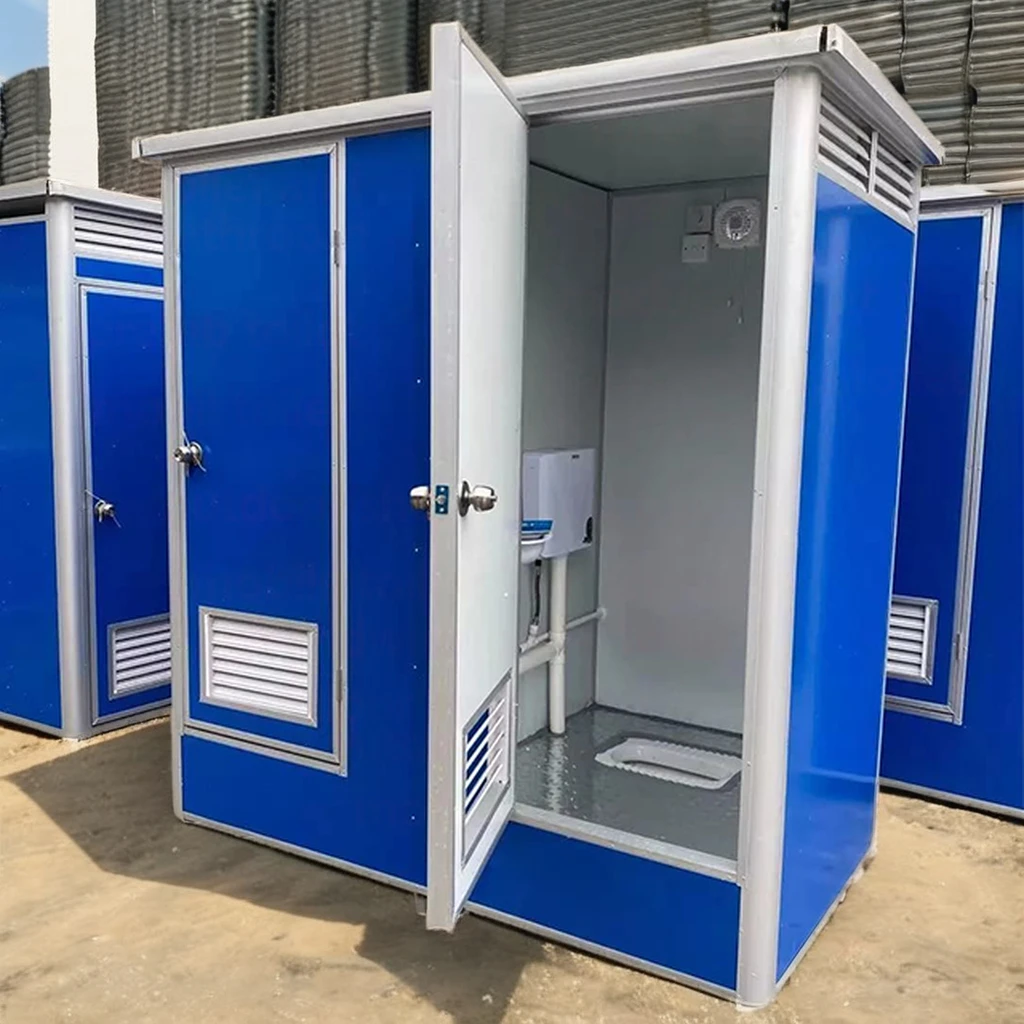 Super Affordable Outdoor Graphic Design Wc Cabin Portable Toilet Mobile Bathroom With Shower Portable Toilet for Children