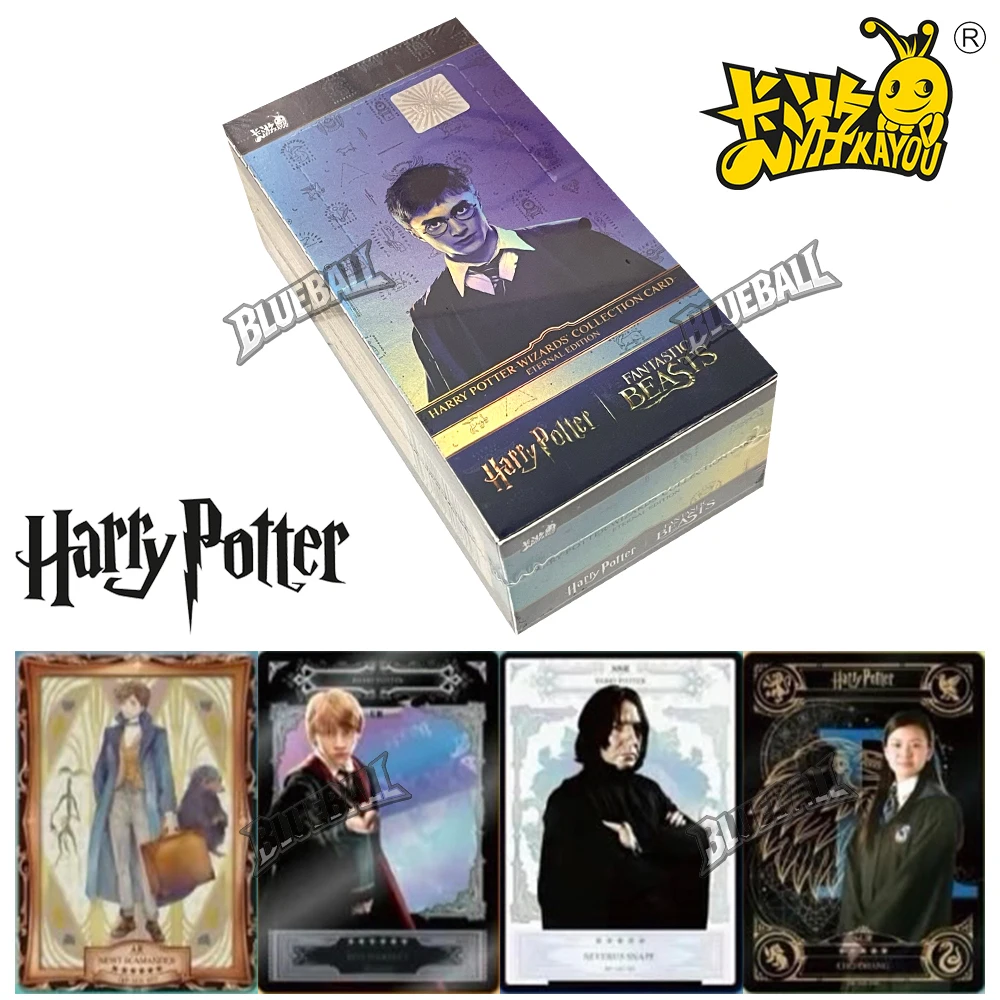 

Оригинальный набор коллекционных карточек KAYOU «Гарри Поттер: Фантастические звери», английская версия, с игрушками, флеш-картами и подарками