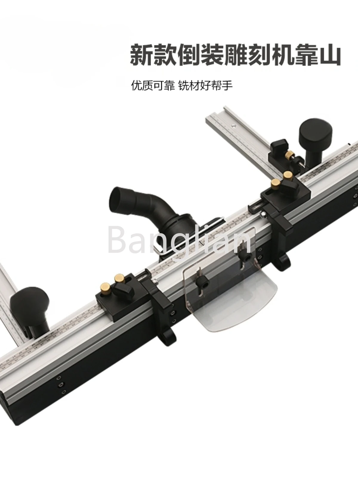 

New flip-chip engraving machine bakelite milling and trimming machine Backing DIY chute Woodworking T-slot milling