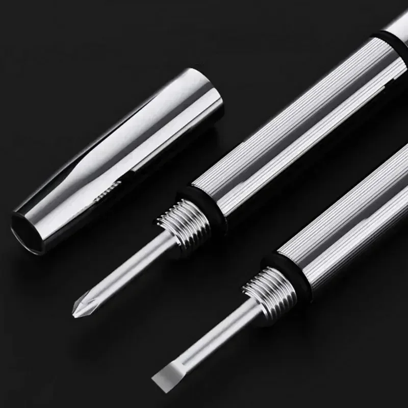 Steel Glasses Screwdriver Eyeglass Screwdriver Watch Repair Kit with Keychain Portable Hand Tools Precision Screwdriver Tools - view 6