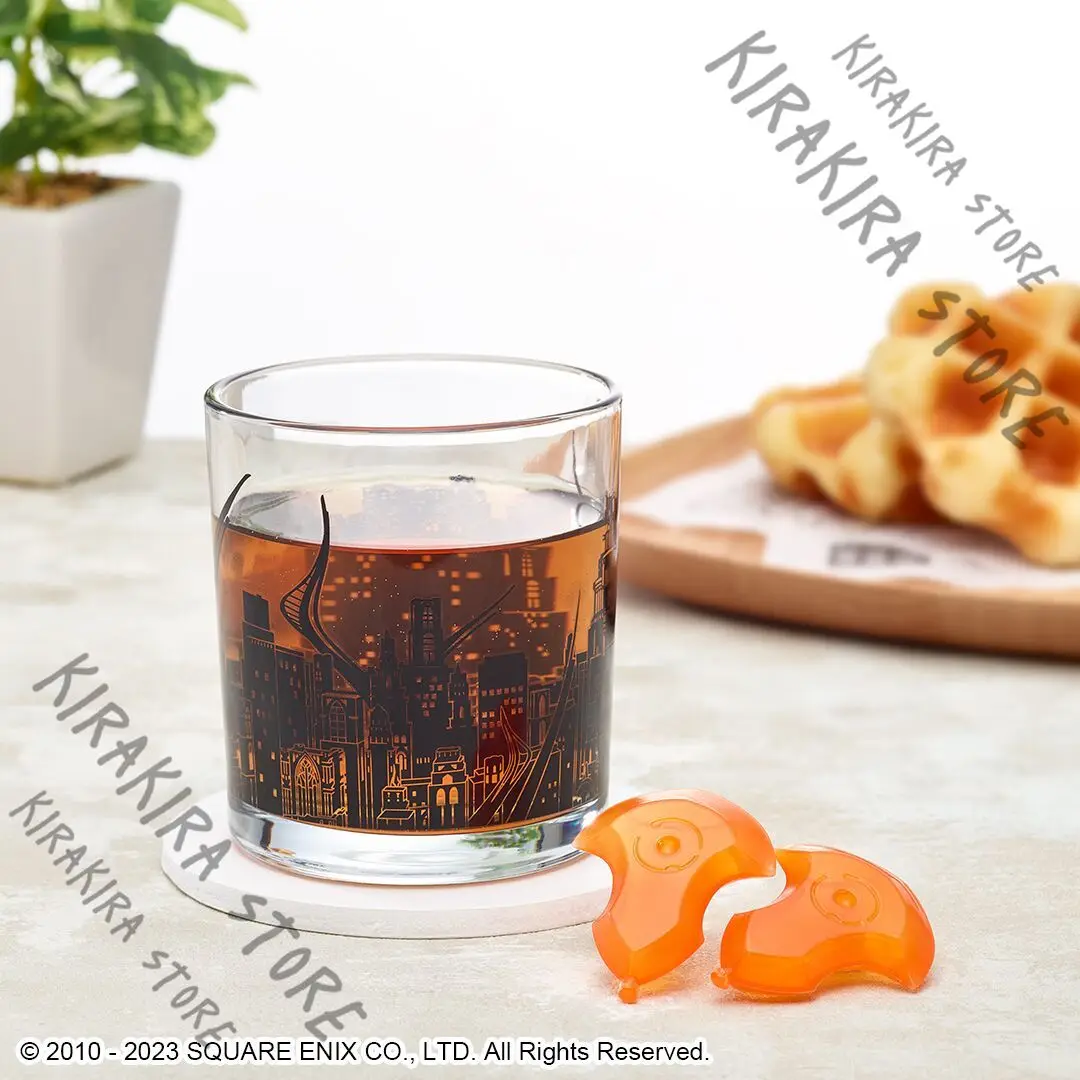 Final Fantasy Il Mheg Cosplay Cup Amaurot Water Glass Collector's Edition Ornaments High Quality Ice Cube Tray Xmas Gifts Set