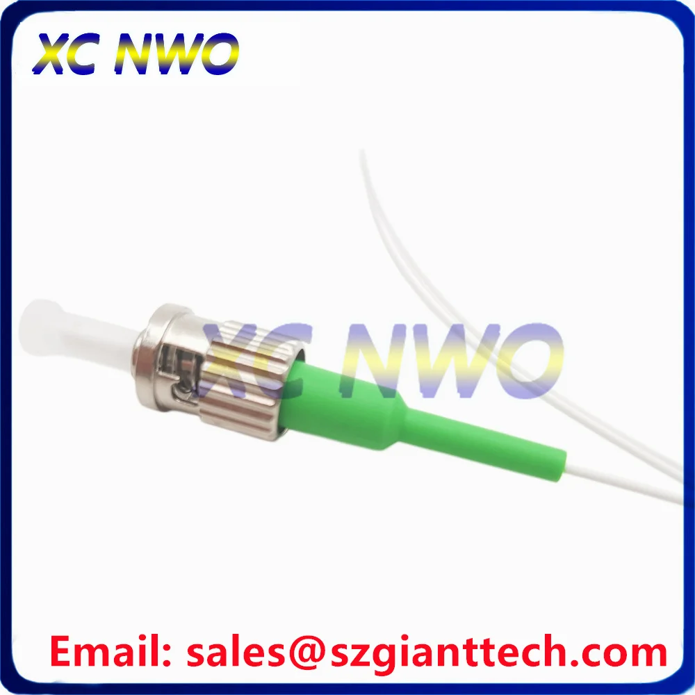 100pcs/Lot! ST/APC-STAPC Connectors Pigtail Singlemode SM G657A1 SX 1M/2M 0.9mm LSZH Cable Optic Fiber Optic Patch Cord