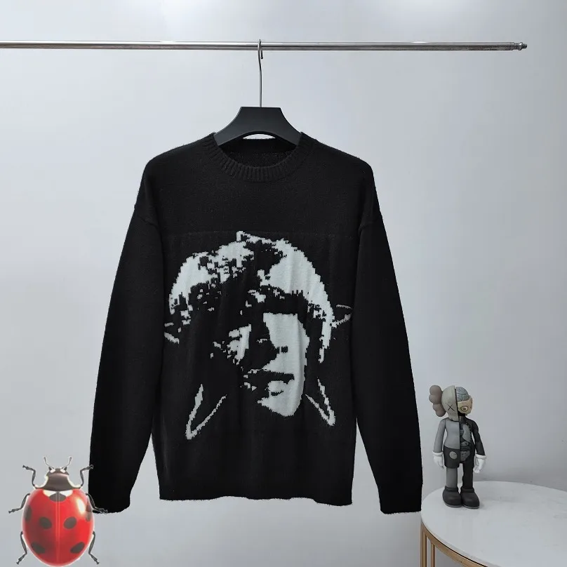 

ERD Enfants Riches Deprimes Star Figure Jacquard Pattern Sweater Crew Neck Men Women High Quality Knitt Loose Casual Sweatshirts