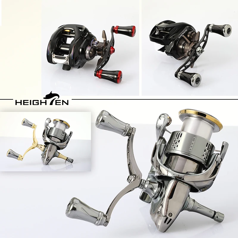 HEIGHTEN Reel Handle Knob 19mm for Shimano Stradic Twinpower Daiwa Luvias Spinning Reel and Baitcasting Reel
