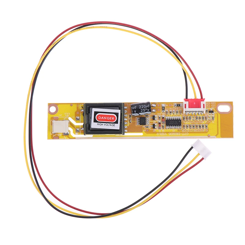 1Pc DC 12V 1 Lamp CCFL Inverter Board For LCD Screen With 1CCFL Backlight LCD Screen Single Lamp Small Port High Voltage Bar