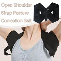 M Invisible Back Posture Corrector Trainer Adjustable Shoulder Brace Straight Holder Clavicle Support For Men Women 2024 G5P6