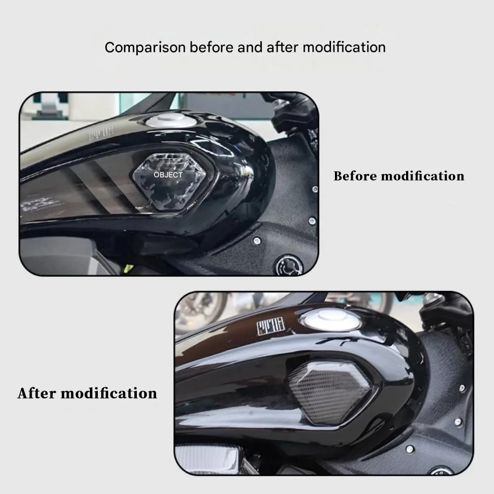 For BENDA Dark Flag 500 fuel tank left and right decorative covers BD 500 dark flag outer cover protective cover shell