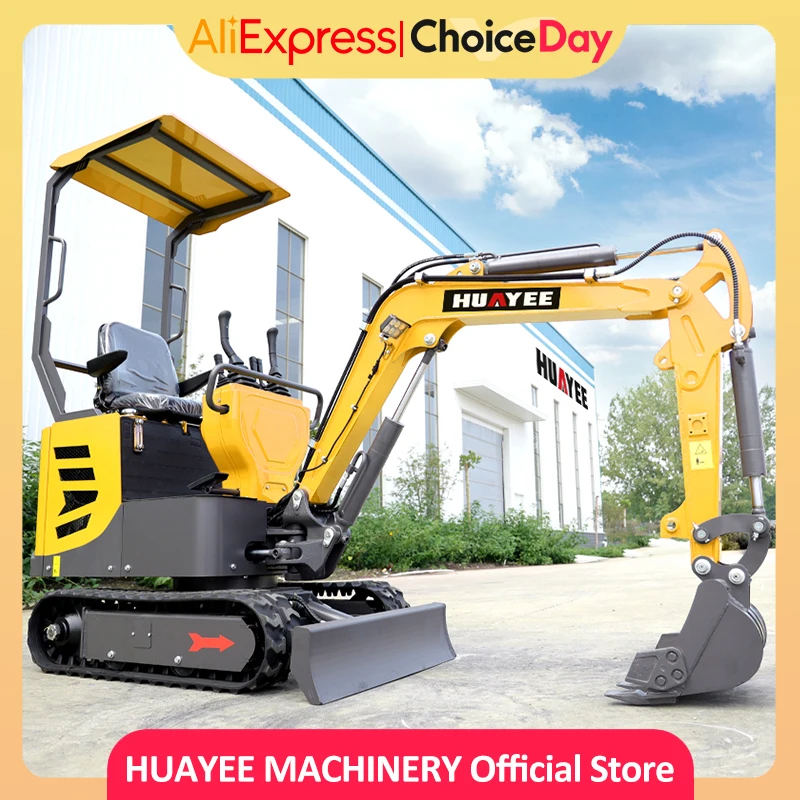 Fast Delivery EURO 5 Mini Excavator 1 Ton Kubota Engine Excavator Manufacturer Customized Small Excavator Prices