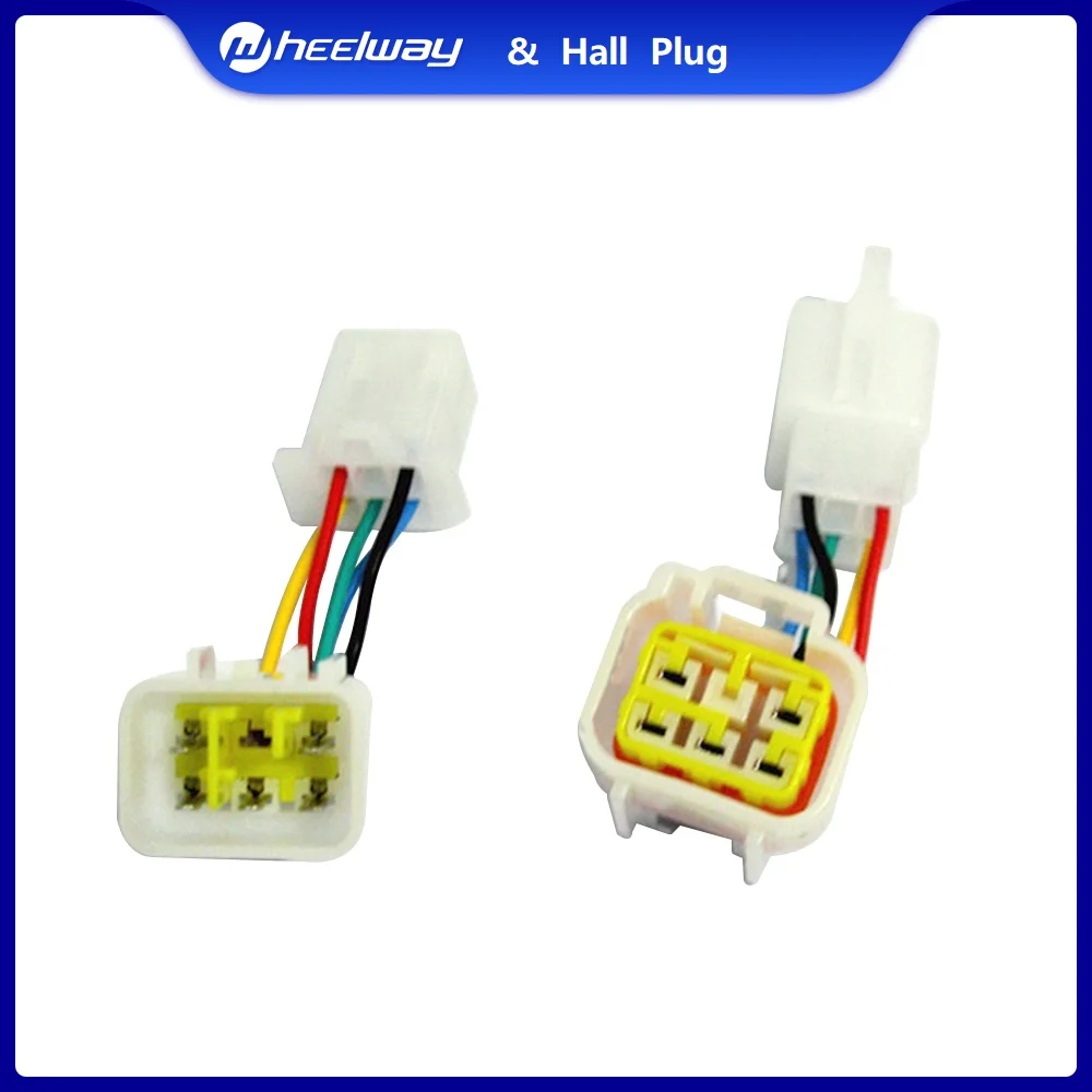 Herramienta de extensión de cableado para bicicleta eléctrica, adaptador de Motor enchufable a prueba de agua, macho y hembra, 5 pines