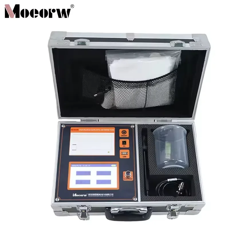 Designed for electrical engineers and maintenance professionals, this portable digital salt density tester provides precise