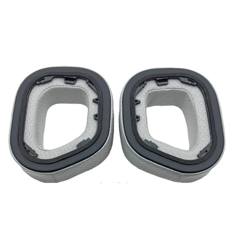 Copri cuscinetti auricolari per cuffie Corsair Void HS80 RGB sostituzione 1 paio di paraorecchie in tessuto a rete in pelle proteica