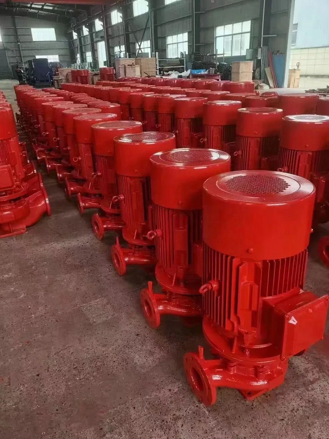 High Quality Customizable Voltage Fire Pump System-Fueled Centrifugal Fire Extinguishing Spray Metal Construction Motor