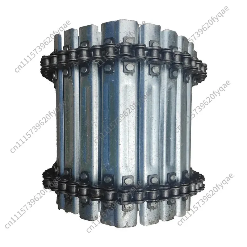 Chopping conveyor chain plates, grass cutter chains, and chopping cutter chain plates