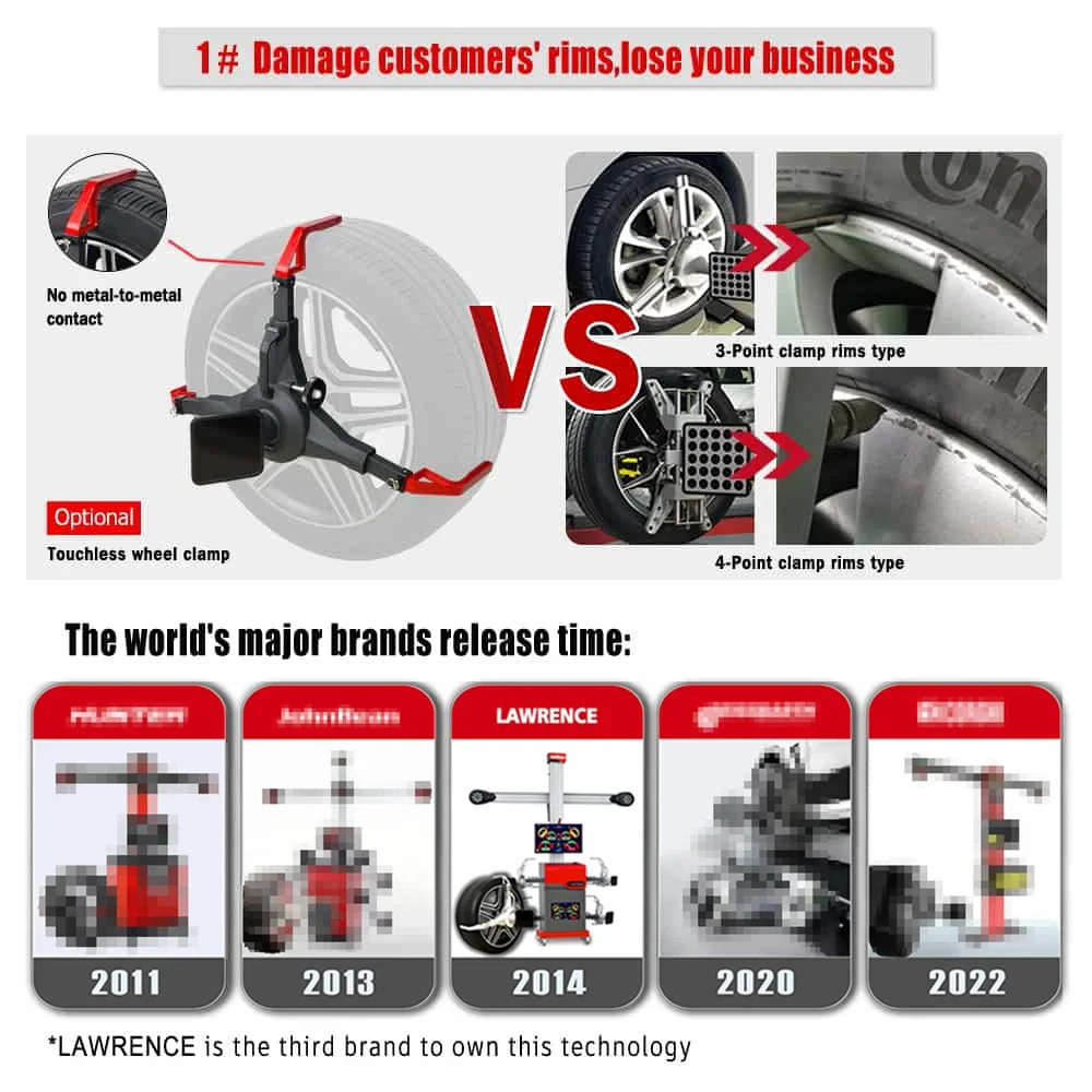 Auto Service Equipment Wheel Alignment Machine Four Post Car Lift Wheel Alignment System For Garage And Workshop