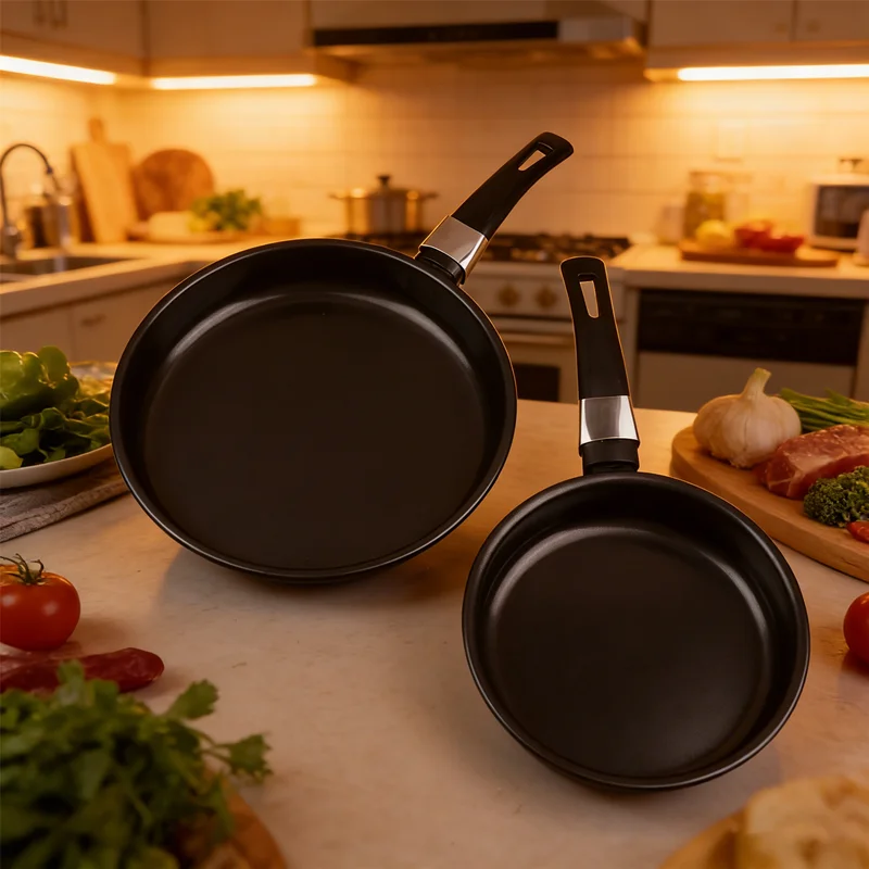 1 Panela Antiaderente Pequena - Mini Frigideira de Aço Inoxidável Espessado, Panela para Ovos e Molhos para Fogão a Gás, Utensílio de Cozinha Doméstica