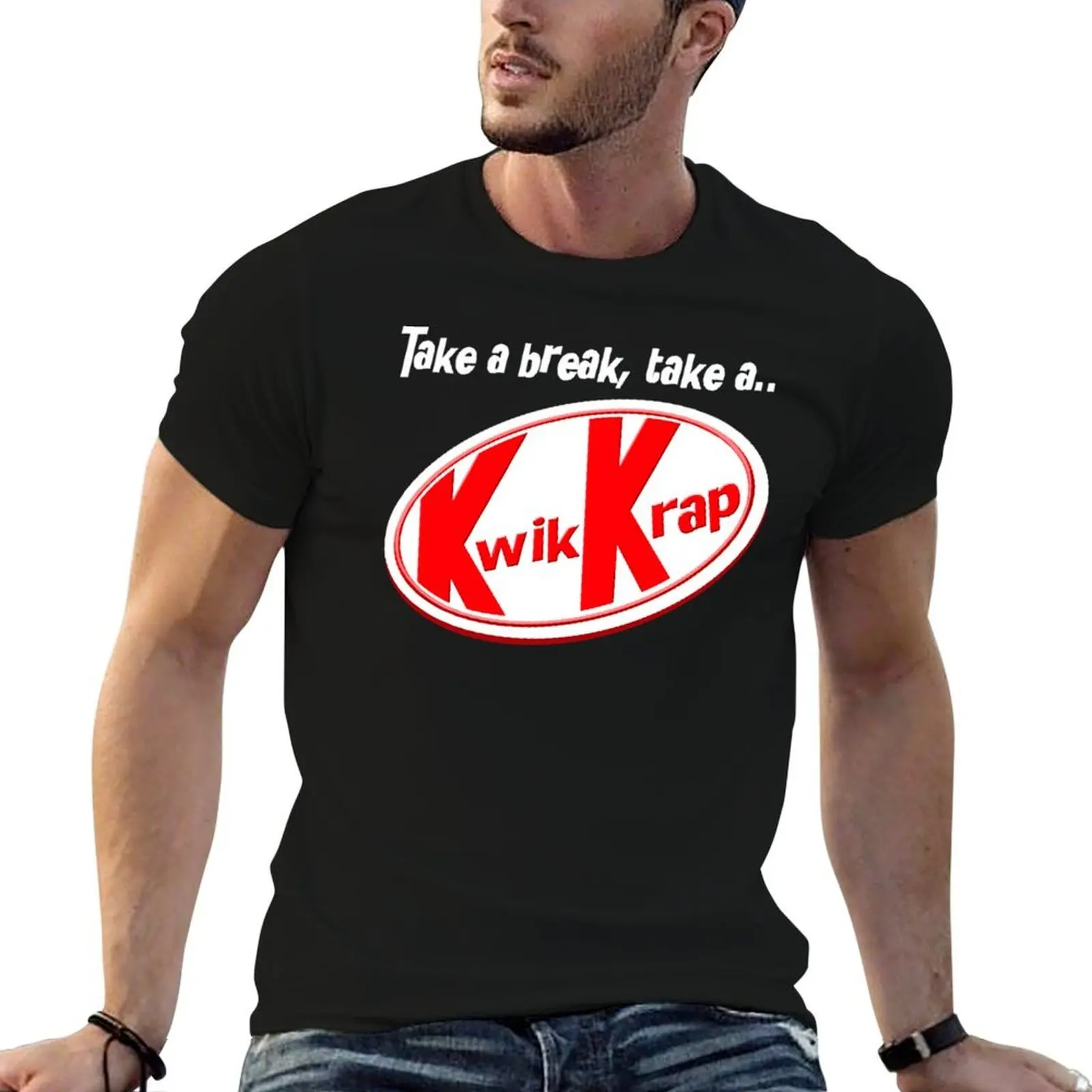 

Take a break, take a kwik krap T-Shirt t shirts for man graphic vintage funny t shirts dark humor t shirts designer T-Shirt