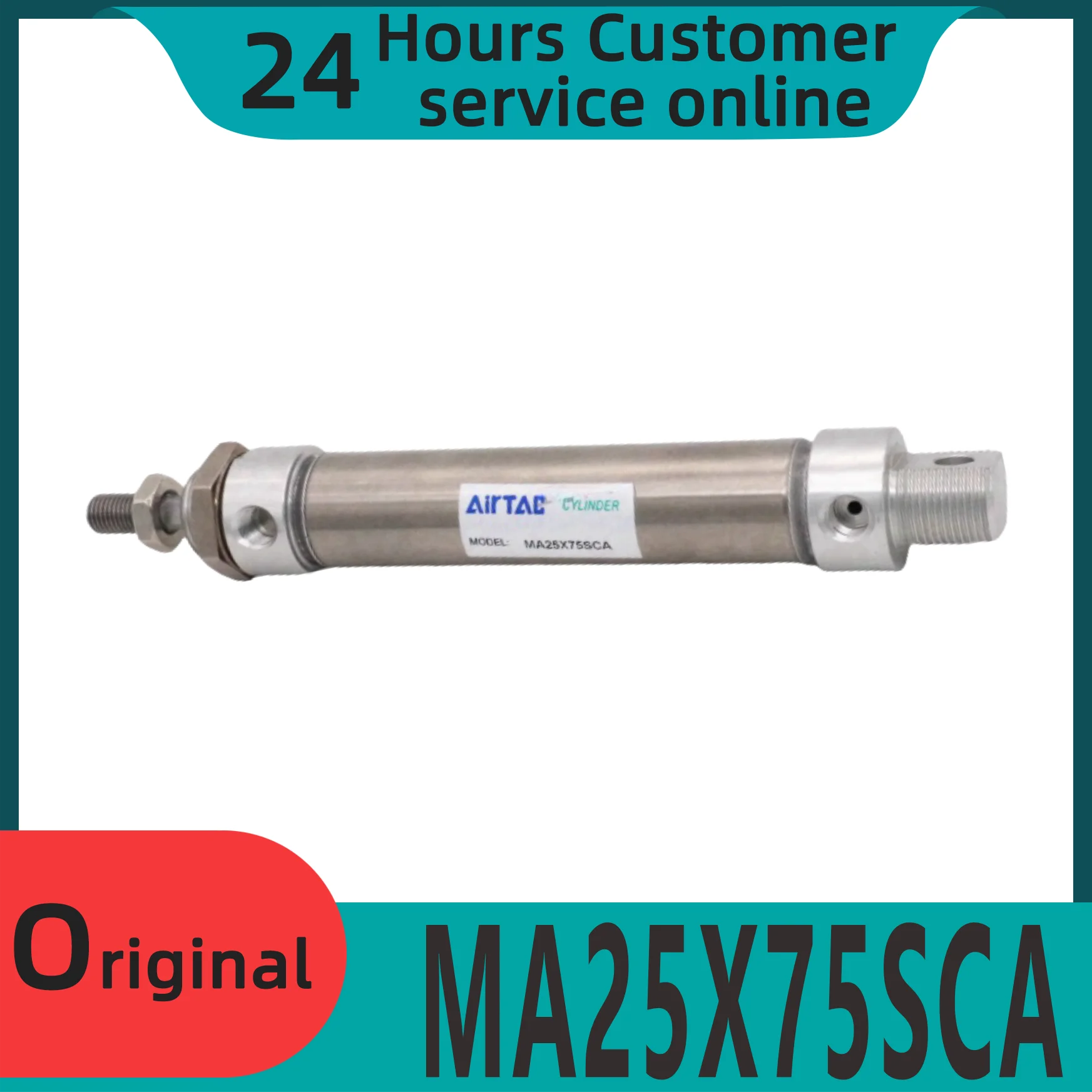 

Brand new original stainless steel mini cylinder MA25X75SCA MA25X40SCA MA25X50SCA MA25X60SCA
