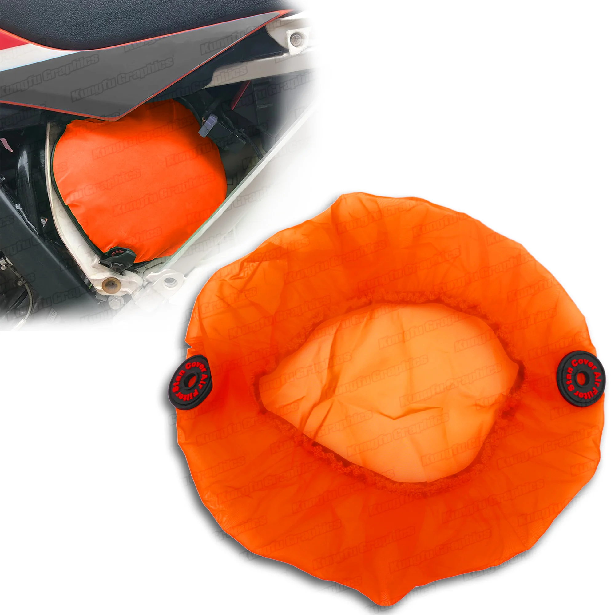 Motorcycle Washable Air Filter Wrap Dust Sand Protective Cover for KTM SX SXF EXC EXC-F XCW XCF-W / Husqvarna TE FE TC FC TX FX