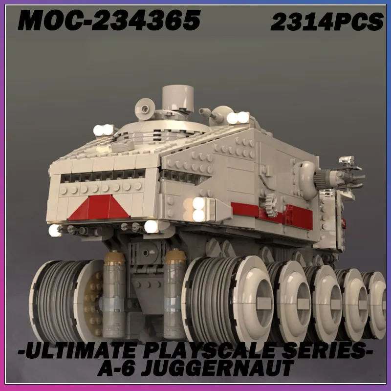 

MOC Building Block Space Wars Series Turbocharged Tank Creative Brick Model Education Toy Birthday Gifts MOC-234365 2314PCS