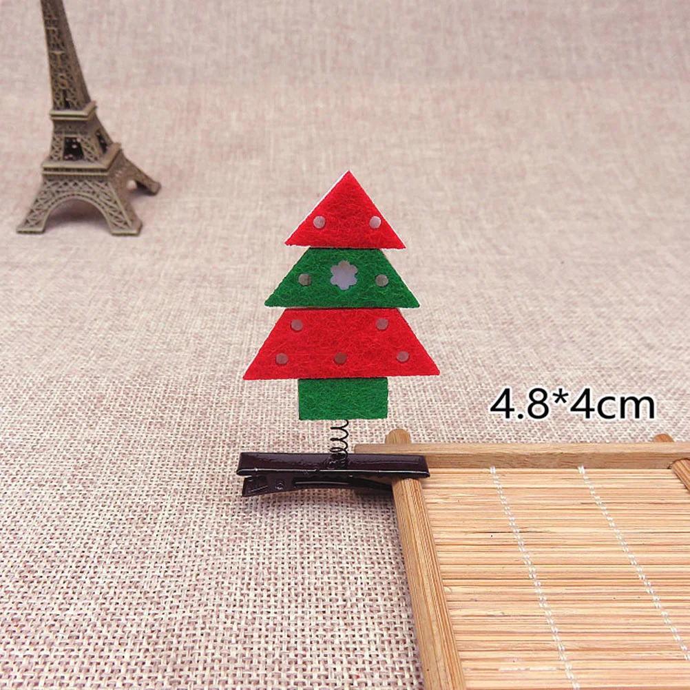 10 Pcs Style Holiday Hairpin Pins Cute Ornament Clips Childrens Accessories