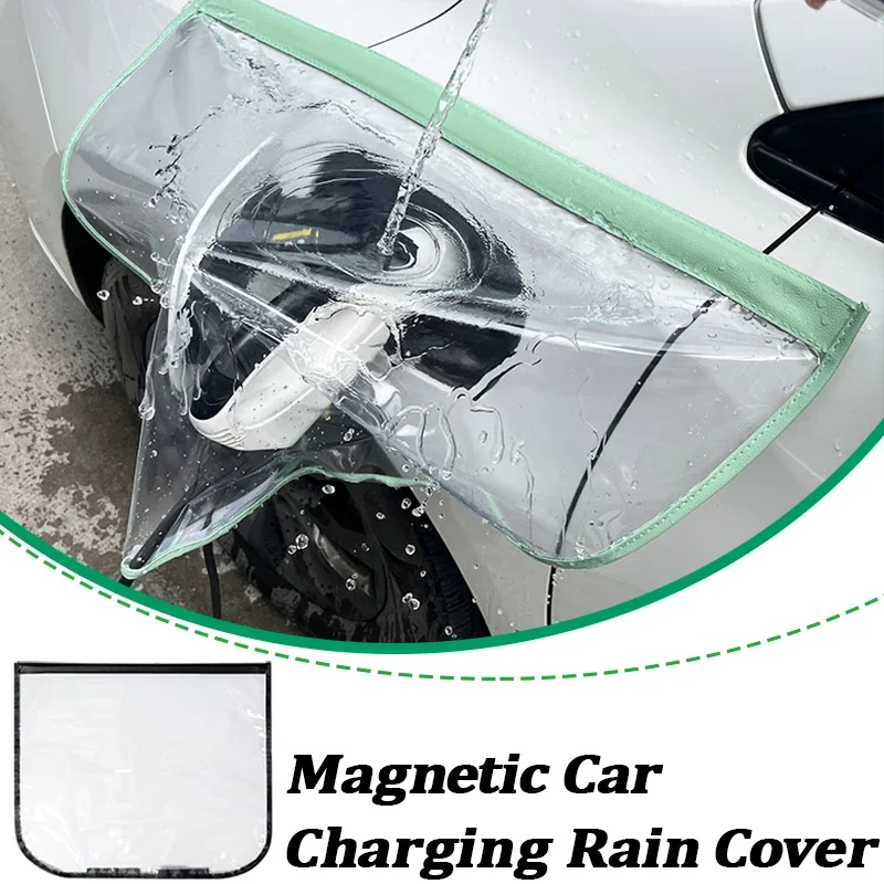 

Universal Magnetic Car Charging Rain Cover Outdoor Electric Car Charging Gun Waterproof Rain and Snow Cover Auto Accessories