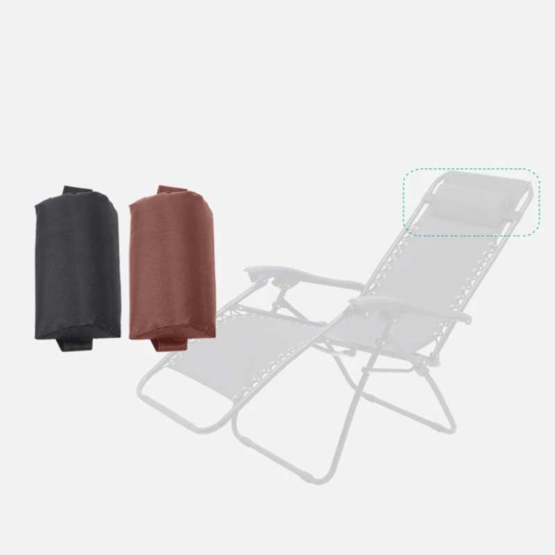 Tuin Vouwen Lounger Hoofd Kussen Fauteuil Hoofdsteun Strand Stoel Kussen Terras Fauteuil Lunchpauze Kussen