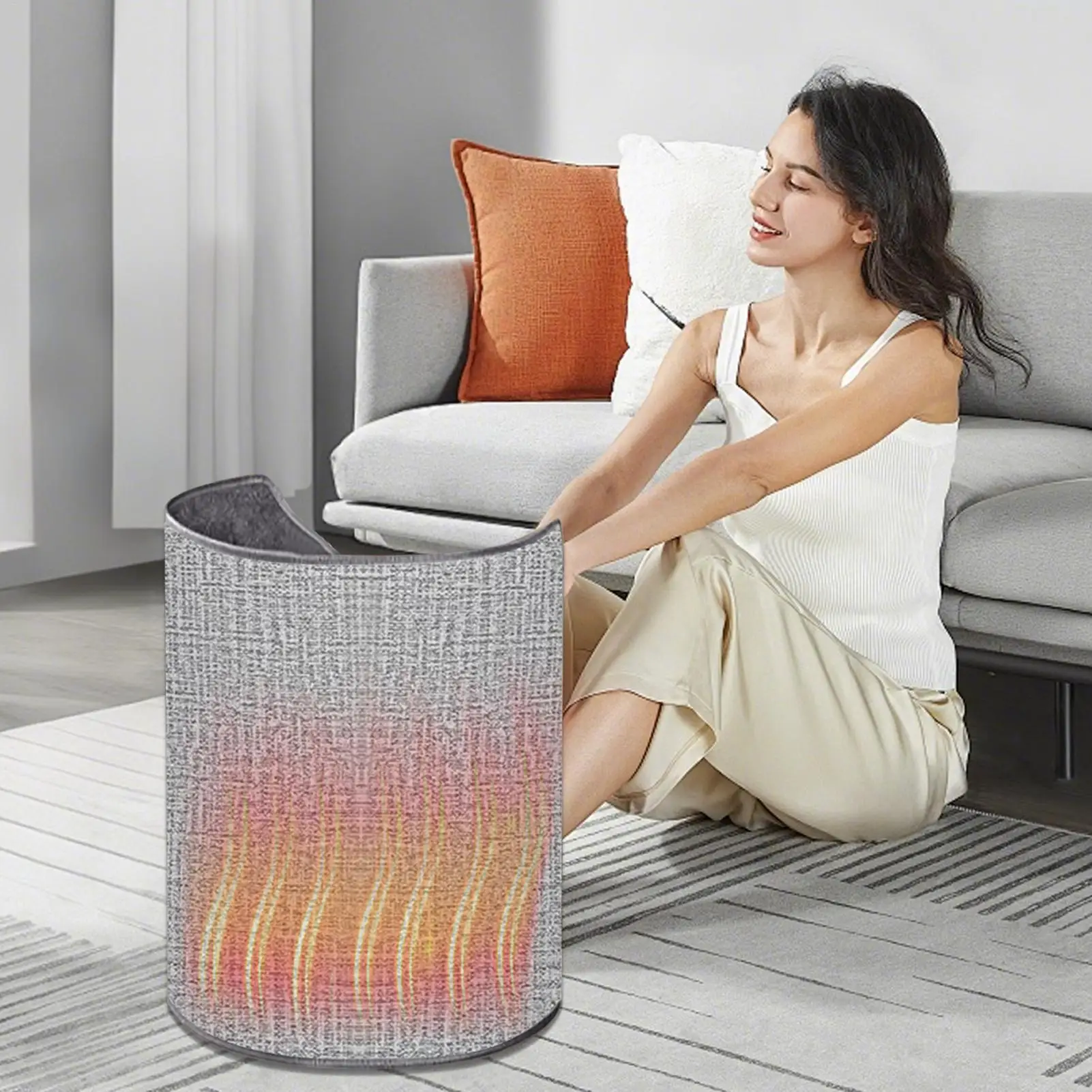 

Electric Feet Heater Folding Portable Leg Heater Thermostat Foot Warmer for Home Office Feet Leg Heated Warm Winter Cushion