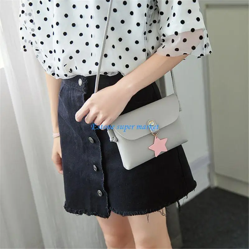 090B Modna torba na ramię z PU dla małych dziewczynek w wieku przedszkolnym Party dobrodziejstw prezent urodzinowy