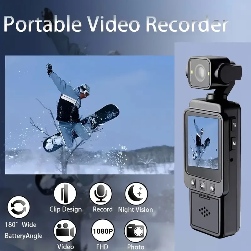 1Pc 1080P Fhd Porta…