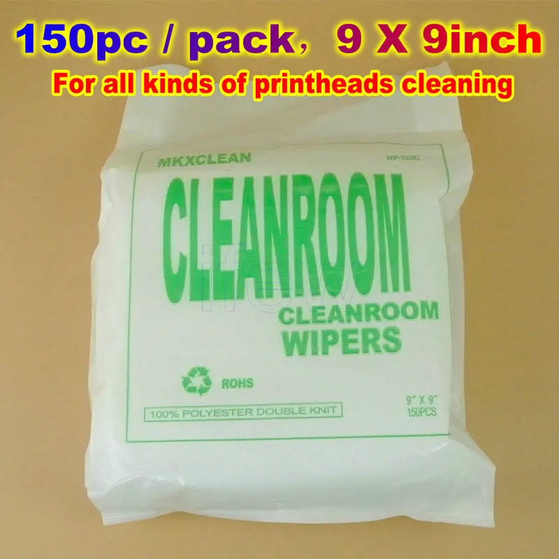 Print Head Cleaning Napkin Cleanroom Wiper Napkins For Inkjet Printer Infiniti Seiko JHF Konica Inkjet Printhead Cleaning Cloth