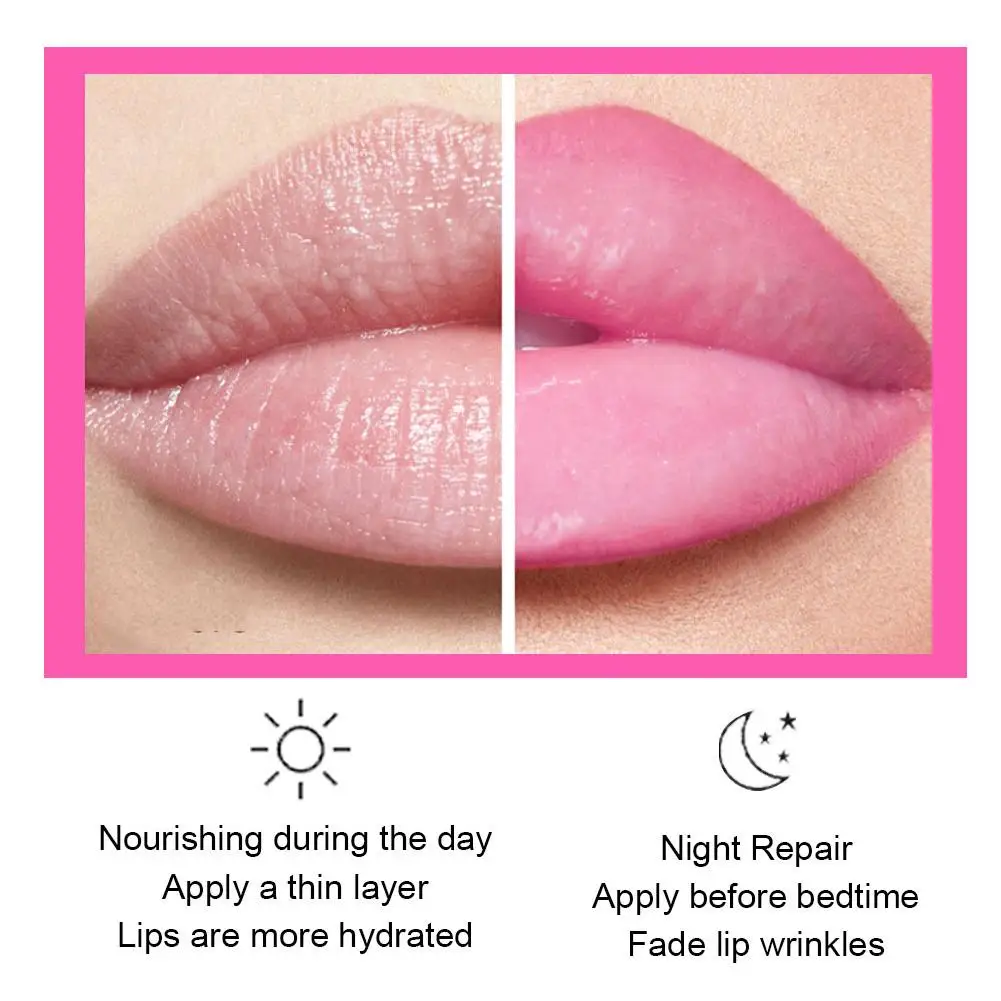 Barra de labios de gelatina de flores, bálsamo labial que cambia de temperatura, hidratante de larga duración, nutritivo, mágico, cambio de Color, 6 colores