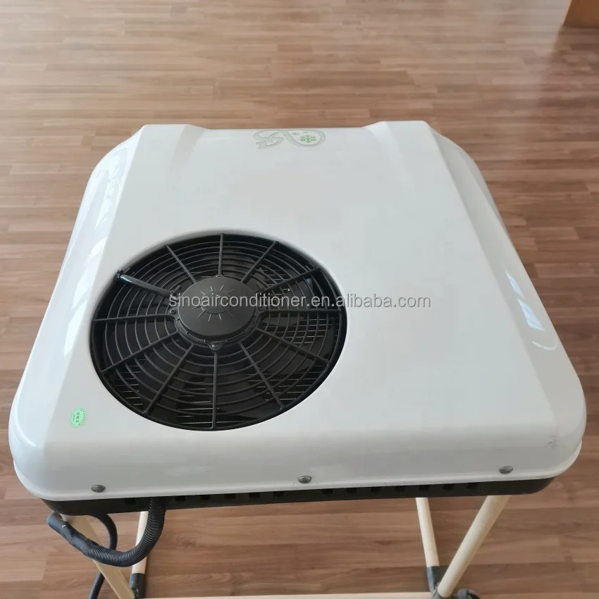 سيارة المقصورة 12 فولت 24 فولت على السطح نظام تكييف التيار المتردد الكهربائية برودة شاحنة وقوف السيارات مكيف الهواء #6