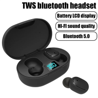 E6S Wireless Earphone IPX4 Waterproof  Headset 9D Stereo Bluetooth  Earbuds TWS A6S Headphone With Charging Case