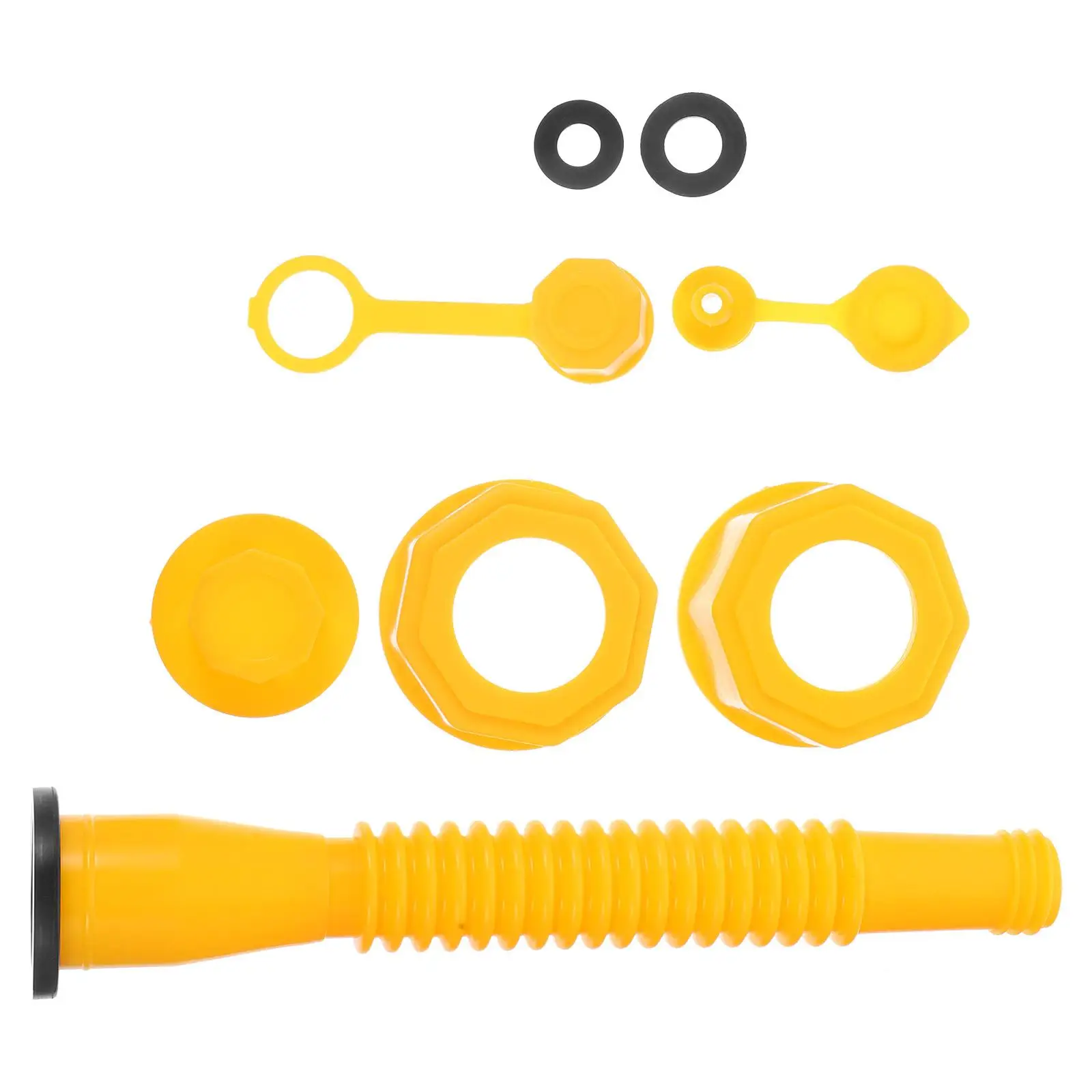 

Gas Can Replacement 1/2/5/10 Can Spout Gallon ABS Material Durable Lightweight Compatible Practical Nozzle Kit