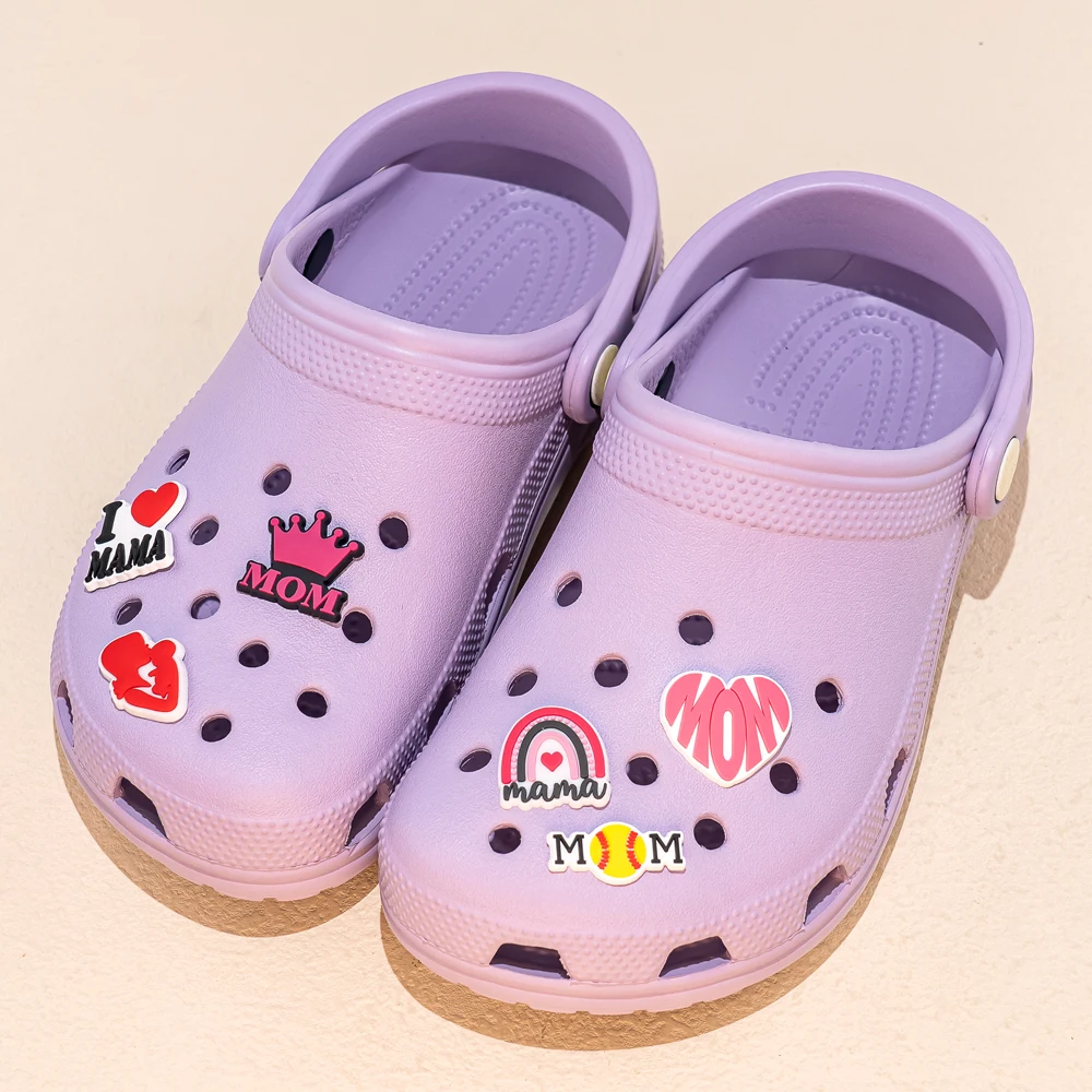 1/50 Stück Schuhanhänger für Familie, Mutter, Baby, Papa, Schuhdekorationen, Anstecknadeln für Frauen, Männer, Kinder, Ornament, Geschenk, Schuhzubehör, Schnalle – Detail 3