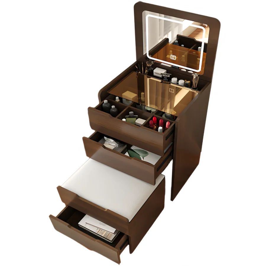 60cm 3 in 1 Vanity Desk with P - Desk Vanity Setup 评论和价格