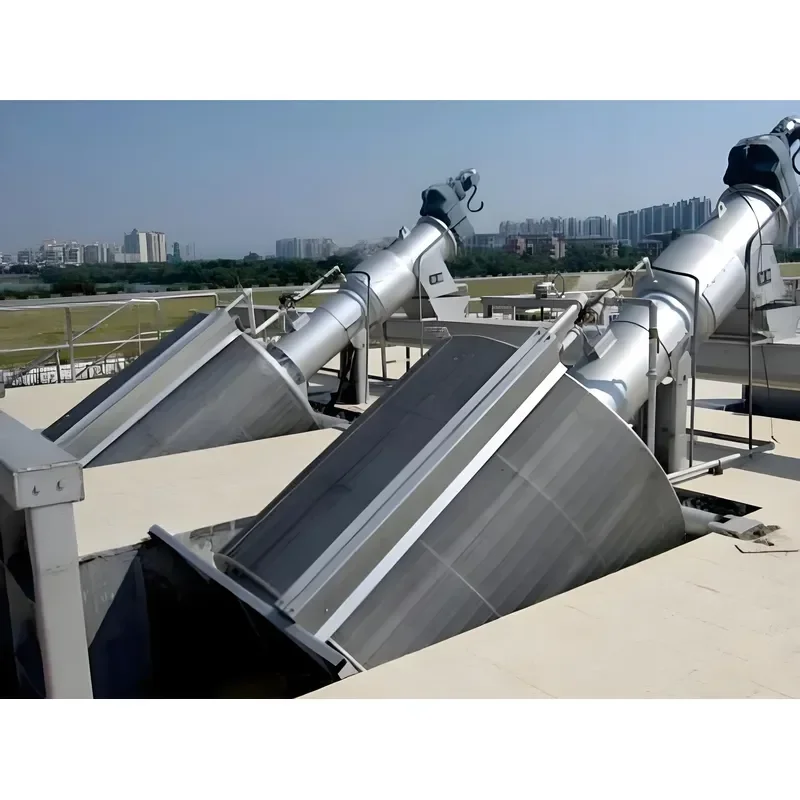 for High Efficiency Rotary Drum Bar Screen Filter SS304 SS316 Material Fully Automatic 1 Year Warranty 5000L Hour 3kW