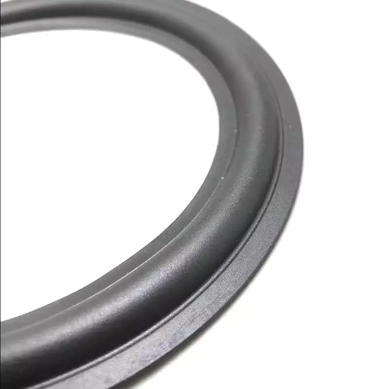 GHXAMP-anillo con borde de goma negro para reparación de altavoces Morel, 5,5 pulgadas, 142mm, 102mm, 2 piezas