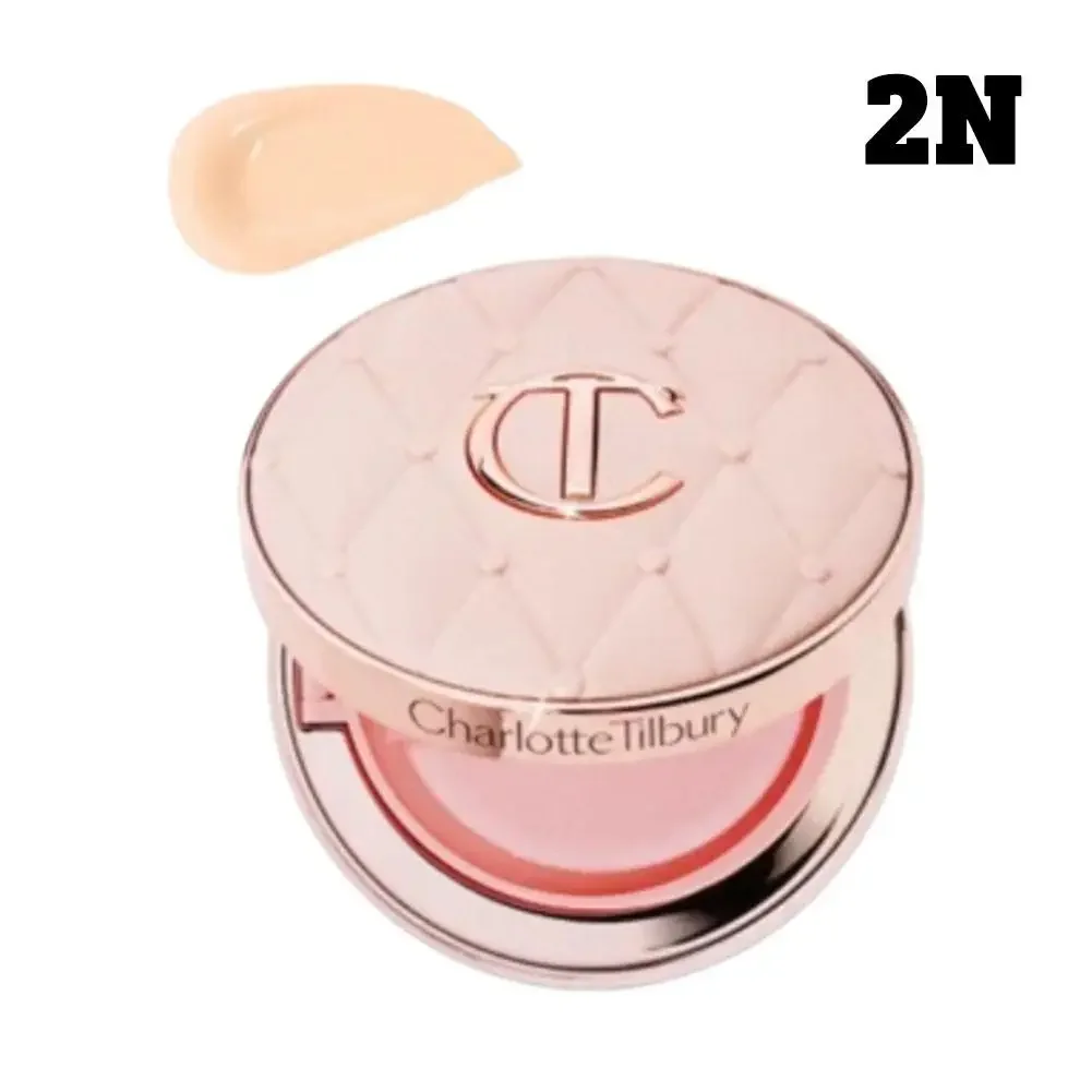 Charlotte Tilbury Shimmer Makeup Luchtkussen Lichtgewicht Vocht Oliecontrole Tweekleurige hartvormige poederblusher Uniek ontwerp