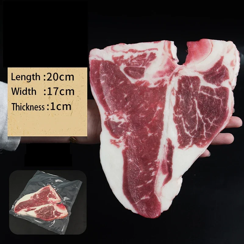 Artificial Meat Pvc High Simulation Steak Model Beef Bacon Western Restaurant Barbecue Food Decor Fake Food Photography Props