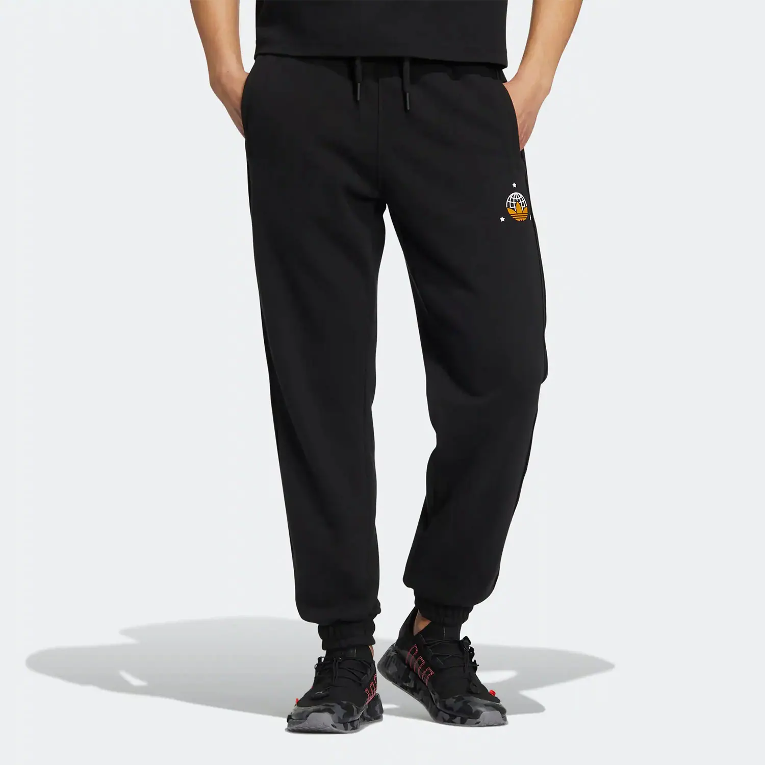 

Официальные мужские повседневные зауженные брюки Adidas HS7301