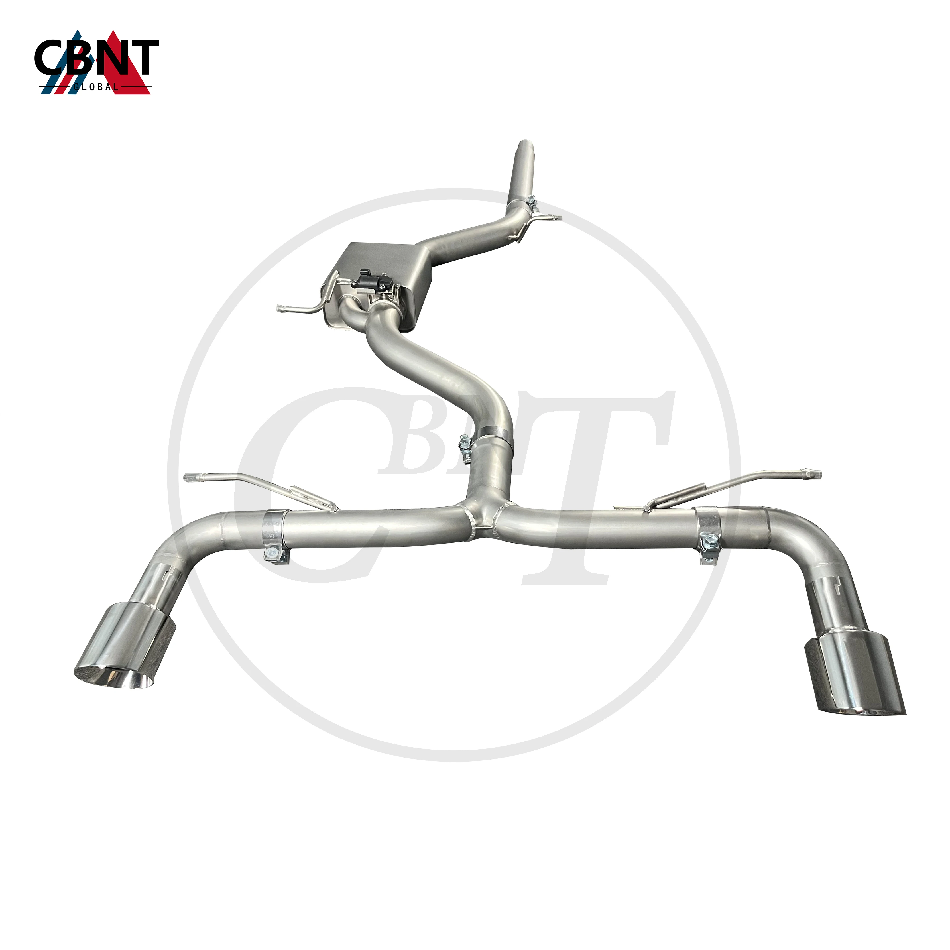 

CBNT For VW Golf MK6 MK7 GTI Golf 6/7 GTI Exhaust-pipe Valvetronic Catback Muffler with Valve SS304 Tuning Exhaust System