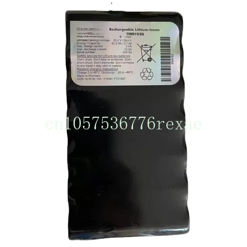 For Stephan Eve New,original Rechargeable Battery Lithium-Ionen 25.2V 2.1Ah P/N : 7INR19/66