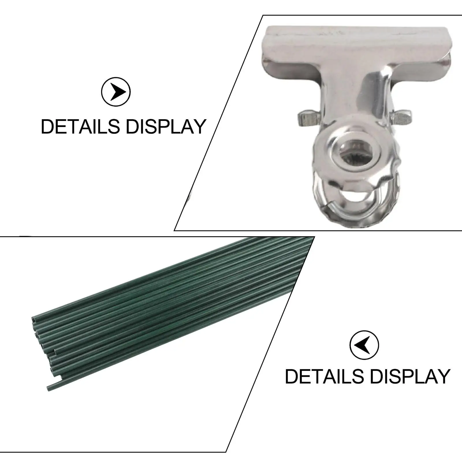 

24-60pcs Greenhouse Hoops Garden Hoops Frame For StableGardening Tunnel Support Frame For Garden Farm Yards Agricultural