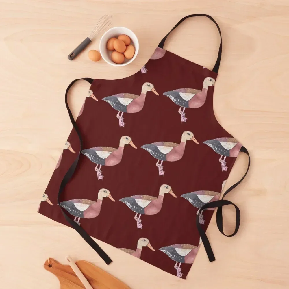 Black-bellied Whistling-Duck bird species duck art Apron cookings for women Kitchen Man Apron